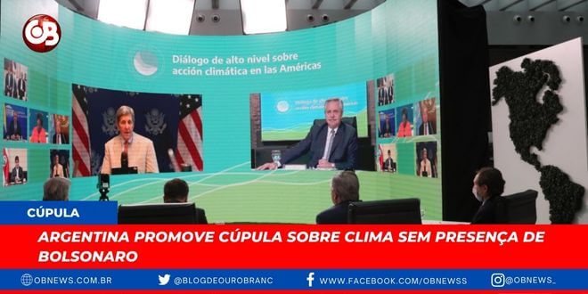 Argentina promove cúpula sobre clima sem presença de Bolsonaro