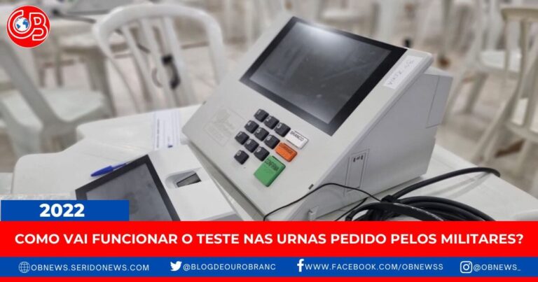 Como vai funcionar o teste nas urnas pedido pelos militares?