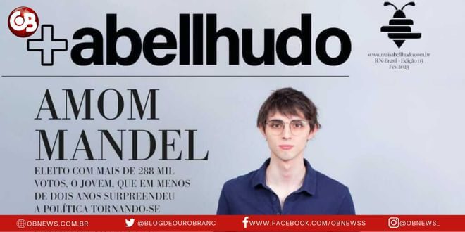 Amom Mandel concede entrevista a revista Mais Abellhudo