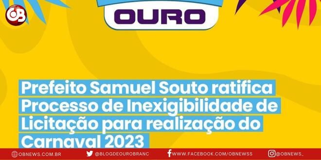 Prefeitura realizará o Carnaval mais caro