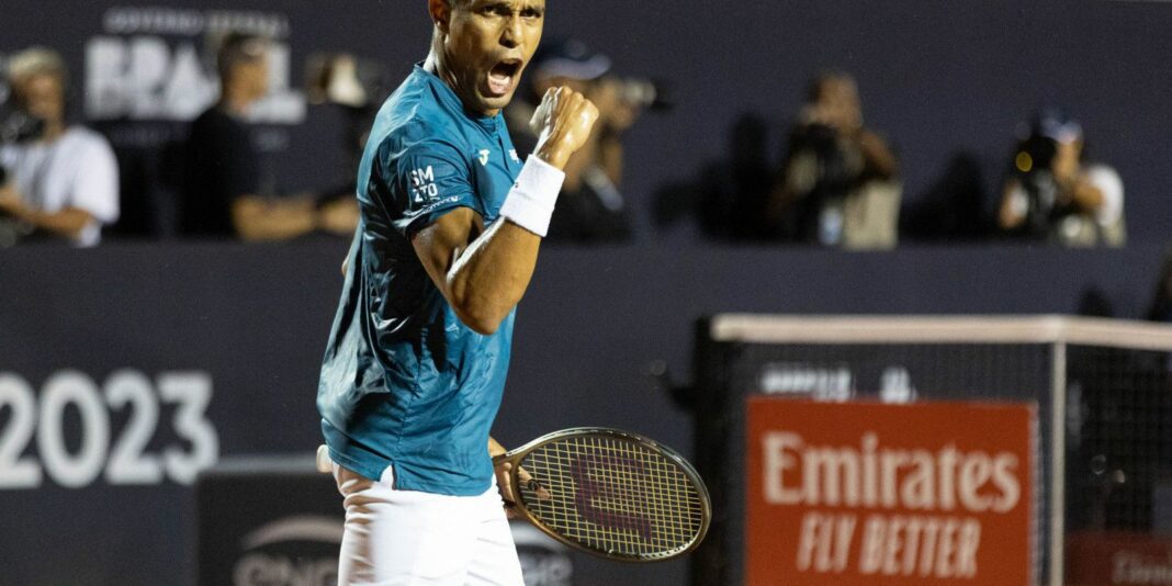 Tênis: Thiago Monteiro inicia Rio Open com vitória sobre Dominic Thiem