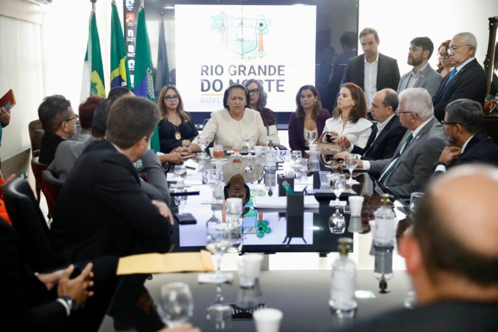 Governadora solicita com urgência mais efetivo da Força Nacional e instaura Gabinete de Crise no RN