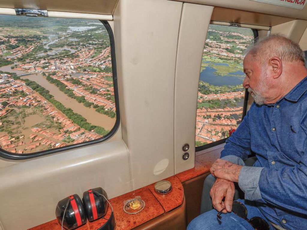 Lula viaja ao Maranhão para acompanhar socorro a vítimas de chuvas