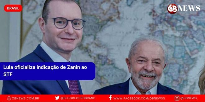 Lula oficializa indicação de Zanin ao STF