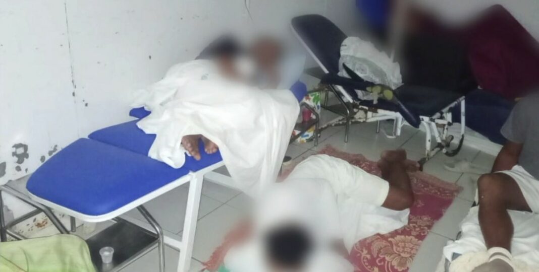 Pacientes ficam internados em cadeiras e dormem no chão em UPA na Zona Norte de Natal | Rio Grande do Norte