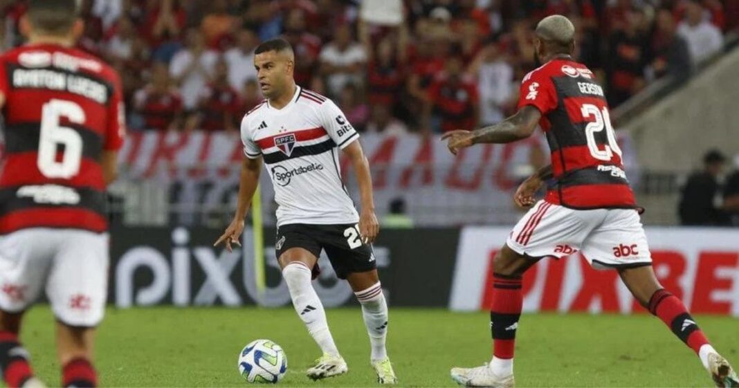 São Paulo vence Flamengo na partida de ida da final da Copa do Brasil