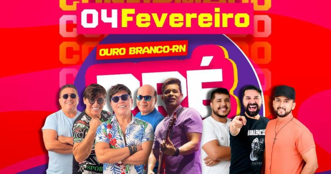 Ouro Branco vive expectativa da maior e melhor Prévia de Carnaval do RN