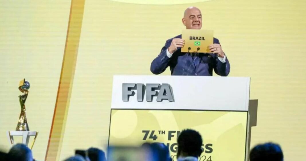 Brasil vai sediar Copa do Mundo Feminina