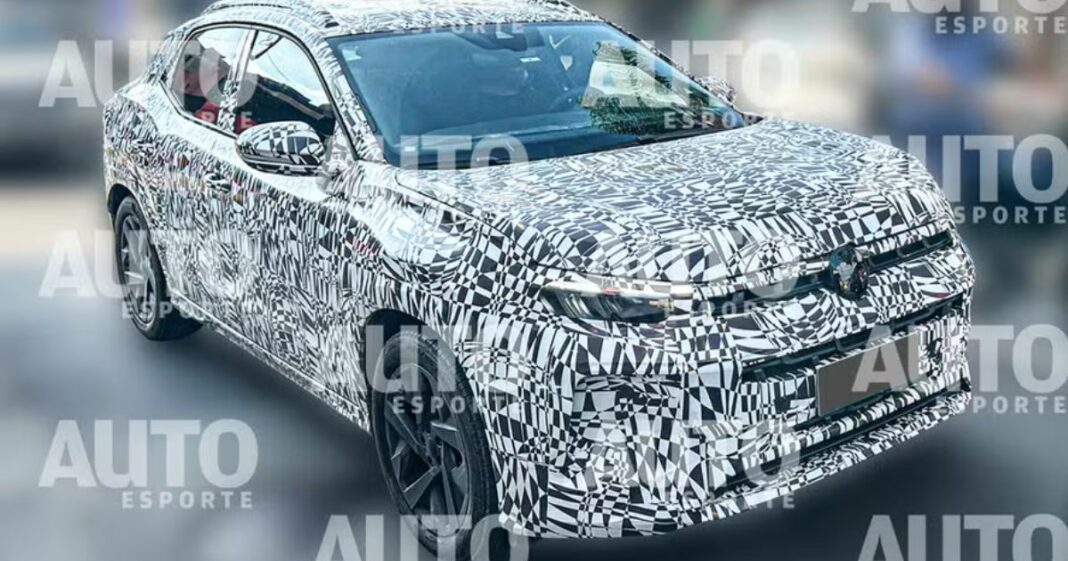 Volkswagen A0 SUV terá faróis do Nivus