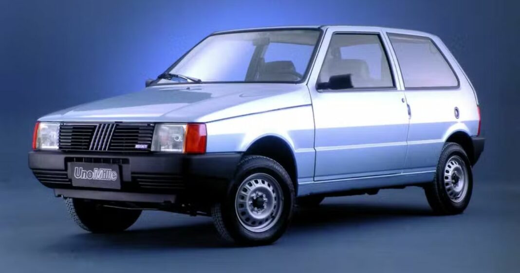 Fiat Uno 40 anos a linha do tempo