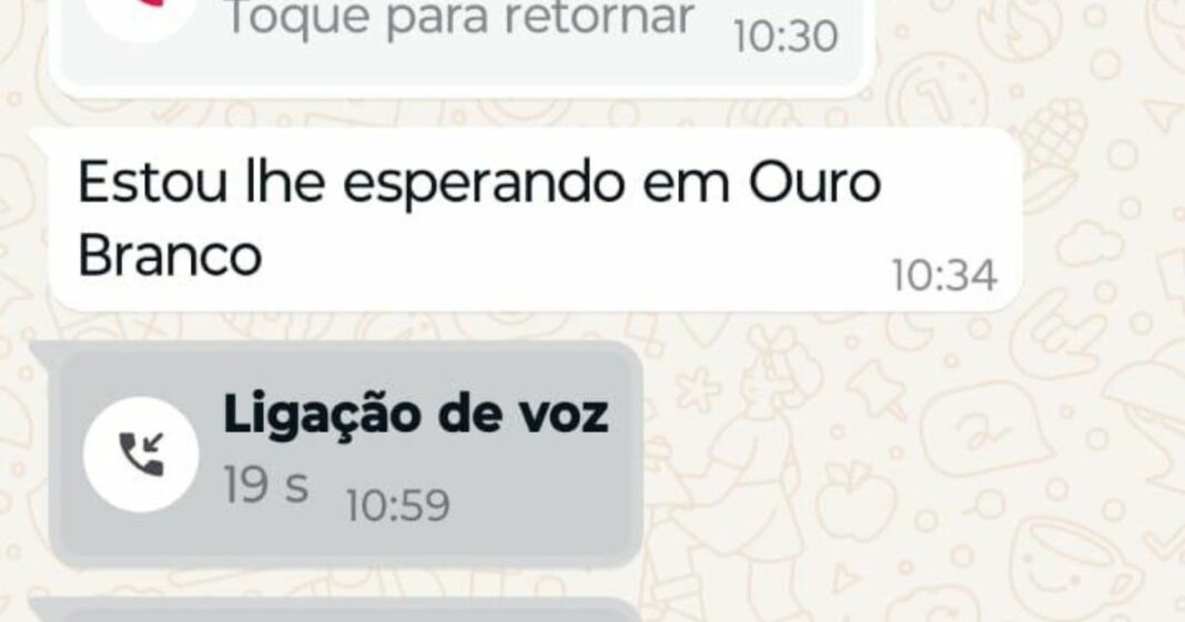 Prefeito de Ouro Branco, Samuel Souto, está sendo acusado de ameaçar cidadã