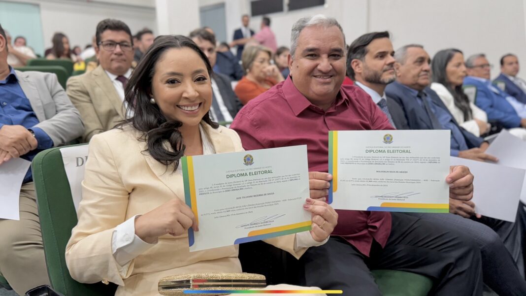 JUSTIÇA ELEITORAL DIPLOMA PREFEITA, VICE-PREFEITO E VEREADORES EM JOÃO CÂMARA