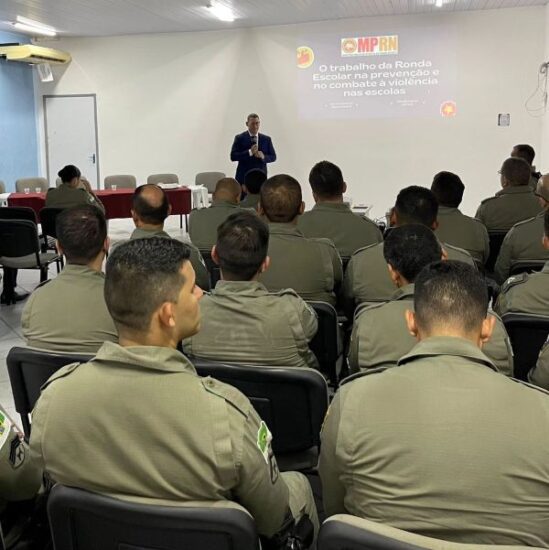 PMRN realiza aula inaugural do 1º Curso Especializado em Policiamento Escolar (CEPE)