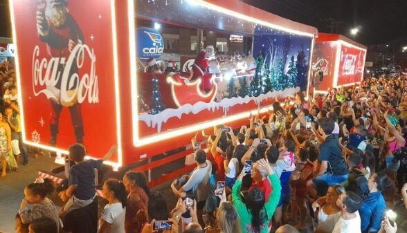 Parnamirim recebe no próximo domingo 22, Caravana da Coca-Cola