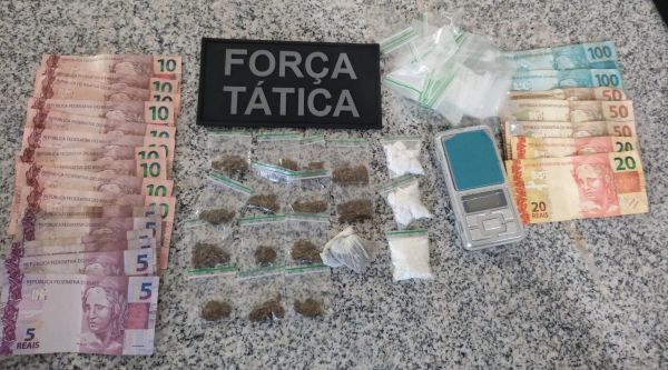 Policiais do 14º BPM prende suspeito de tráfico de drogas em João Câmara/RN