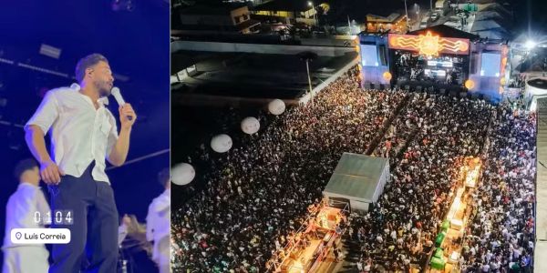 Show de Wesley Safadão é interrompido devido a tiros e uma pessoa morta no litoral do Piauí