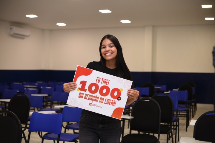 Estudante de Baraúna, no interior do RN, conquista nota 1000 na redação do Enem