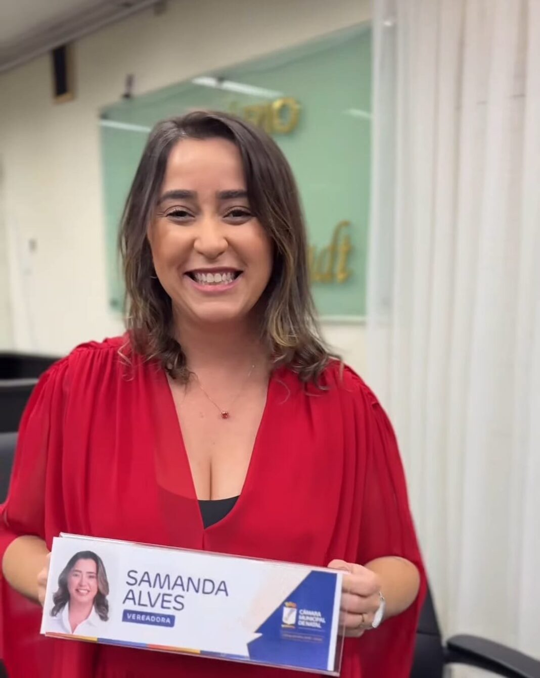 Samanda Alves (PT) toma posse como vereadora de Natal e reforça compromisso com mulheres e diálogo democrático